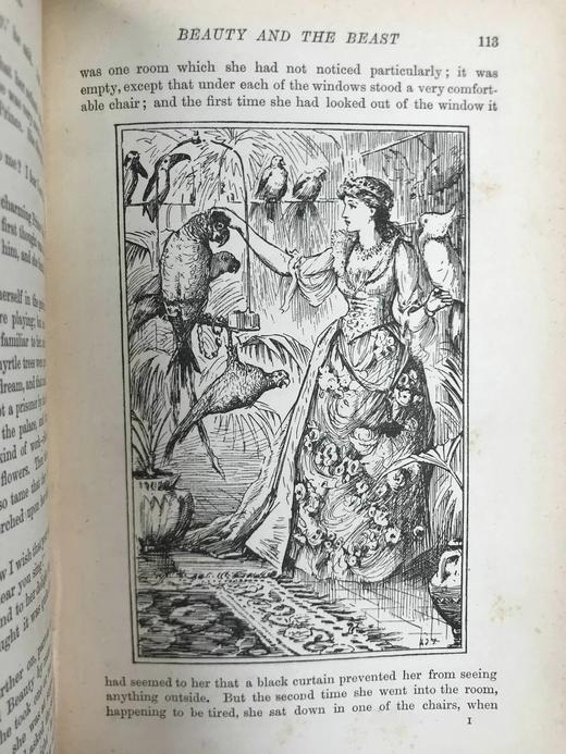 1889年 安德鲁·朗格《蓝色童话书》 数十幅精美插图 漆布精装32开 商品图6