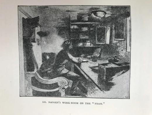 约20世纪早期 南森的生平与冒险 数十幅插图 漆布精装32开 商品图14