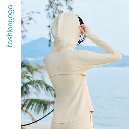 F16801休闲气质连帽外套 商品图12