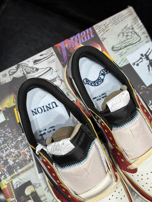 秋冬特惠💰430 公司级 Air Jordan 1 Low 防滑 低帮 倒钩联名款 商品图6