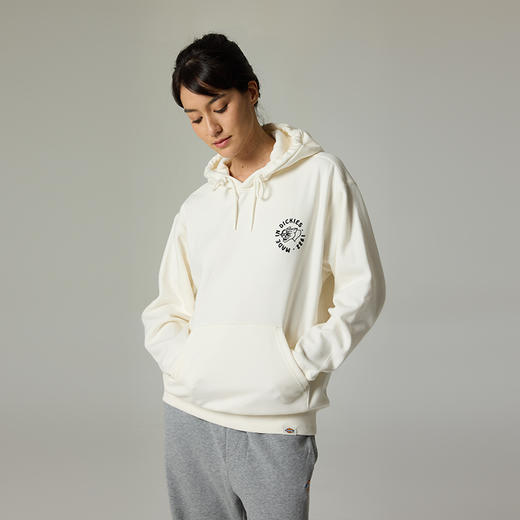 Dickies背后图案印花 保暖加绒连帽卫衣 男女情侣 DK0A868B 商品图8