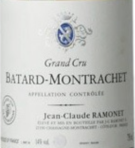 Domaine Jean-Claude Ramonet Batard-Montrachet Grand Cru拉梦内酒庄巴塔蒙哈榭特级园白葡萄酒2022