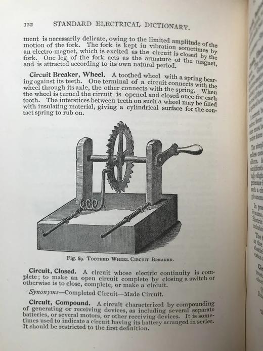 1894年 电气工程百科辞典 数百幅版画插图 漆布精装32开 商品图11