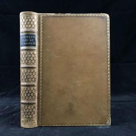 工坊特装本！1877年 盖斯凯尔夫人《夏洛蒂·勃朗特传》 全真皮精装36开