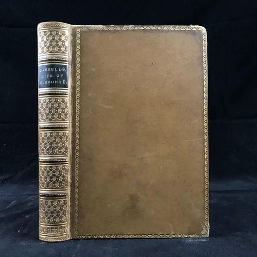 工坊特装本！1877年 盖斯凯尔夫人《夏洛蒂·勃朗特传》 全真皮精装36开 商品图0