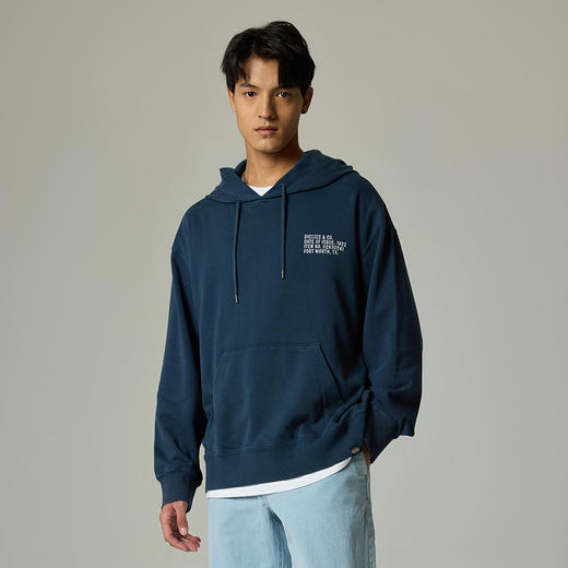 Dickies男士字母印花连帽卫衣 简约百搭舒适卫衣 男女同款卫衣 DK0A868J 商品图0