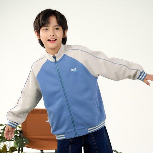 严选 | 棉花堂春日穿搭针织立领外套 春季新款90-160码 日常&户外都好穿 商品图5