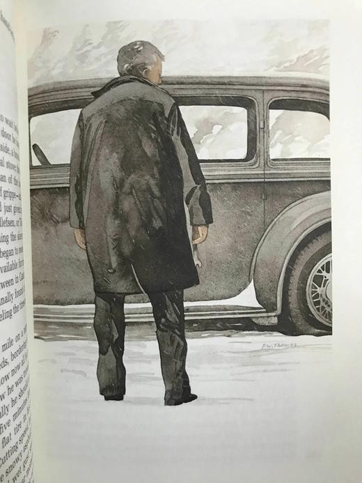 限量签名本！杰拉德·格林《最后的怒汉》 约10幅插图 豪华皮装18开 商品图13