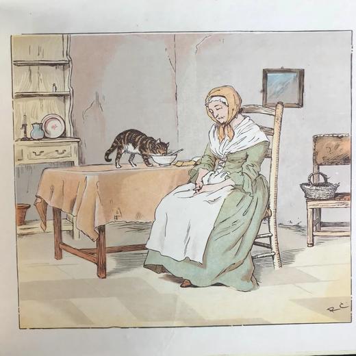 约20世纪早期 凯迪克彩色绘本《致女性荣光的挽歌：玛丽·布莱兹夫人》 平装 商品图3