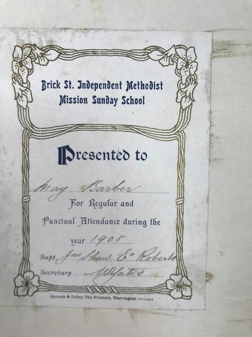 约20世纪早期 安妮·卢卡斯《莉奥妮》 8幅彩色插图 漆布精装32开 商品图3