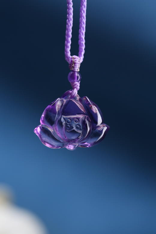 迷罗元和堂 | 紫水晶精品 透体吊坠【器悟雅玩】 商品图6
