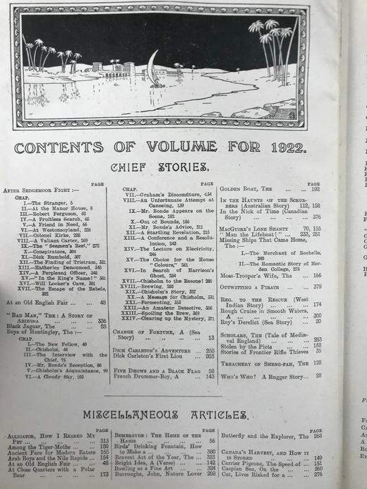 1922年 年轻的英格兰杂志 数百幅版画插图 漆布精装16开 商品图4