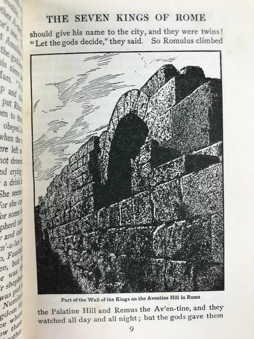 1914年 罗马人的故事 数十幅插图 全真皮精装35开 商品图5