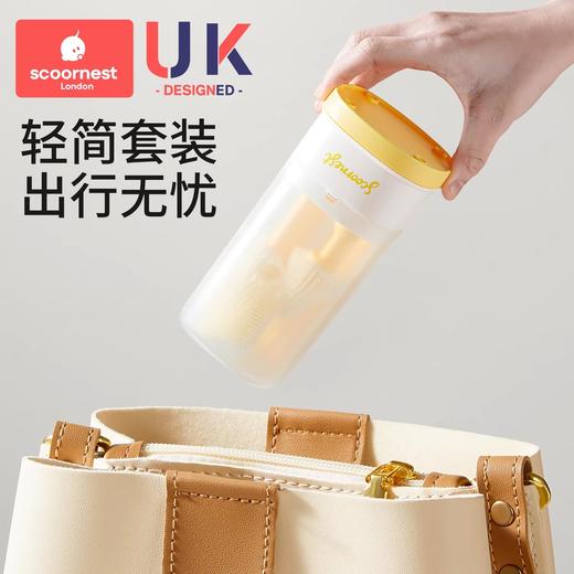 科巢洗奶瓶刷便携工具套装新生婴儿专用奶嘴硅胶清洁刷子旅行装 商品图4