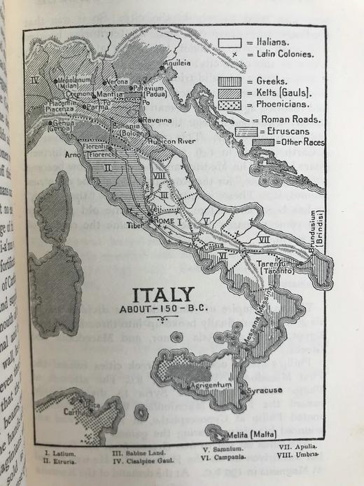 1914年 罗马人的故事 数十幅插图 全真皮精装35开 商品图10
