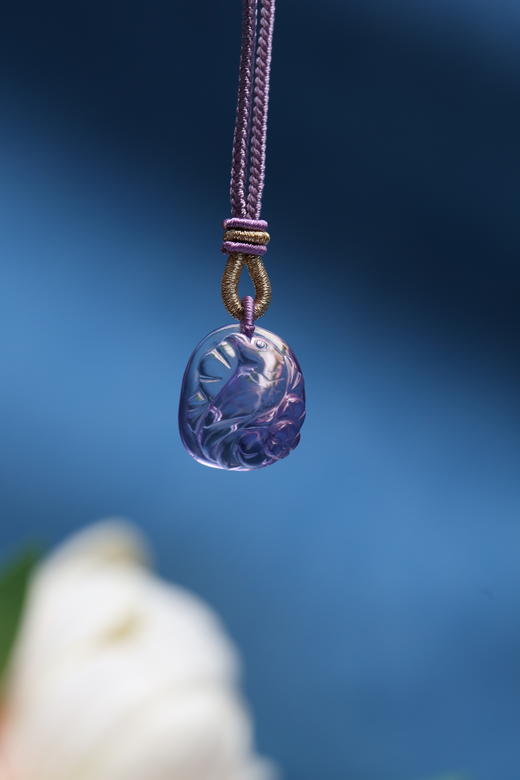 迷罗元和堂 | 紫水晶精品 透体吊坠【器悟雅玩】 商品图1