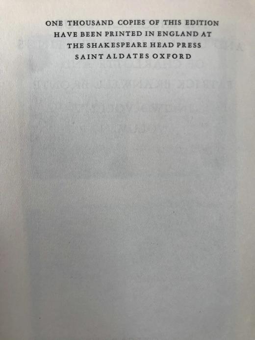 莎翁头出版社限量1000套！1936年 勃朗特姐弟杂文与未发表作品集（全2卷） 布面精装18开 商品图4