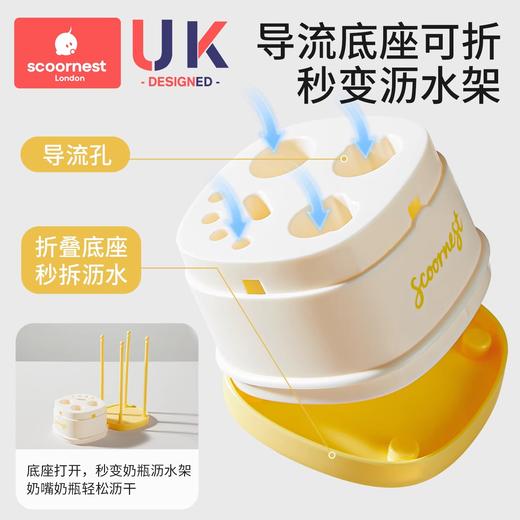 科巢洗奶瓶刷便携工具套装新生婴儿专用奶嘴硅胶清洁刷子旅行装 商品图1