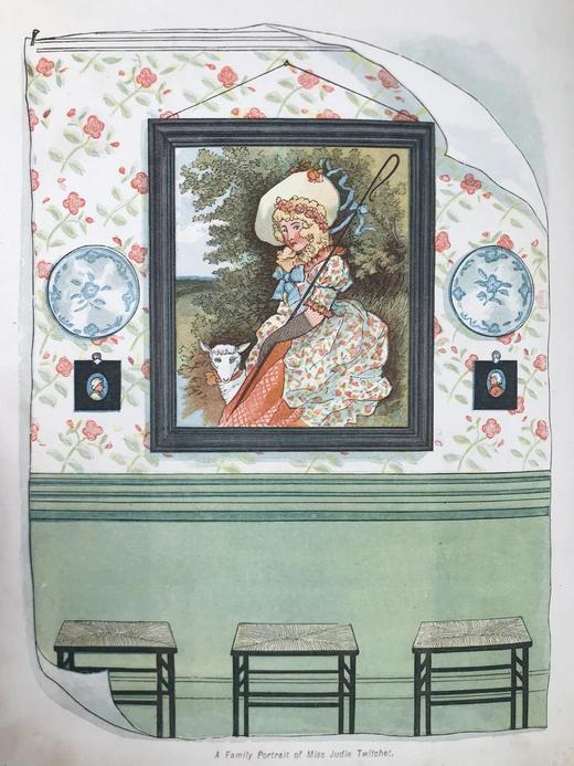 1882年 布卢姆菲尔德《收获节》 克鲁克香克48页彩色插图 精装16开 商品图3