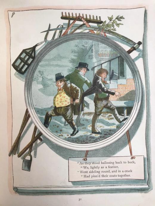 1882年 布卢姆菲尔德《收获节》 克鲁克香克48页彩色插图 精装16开 商品图7