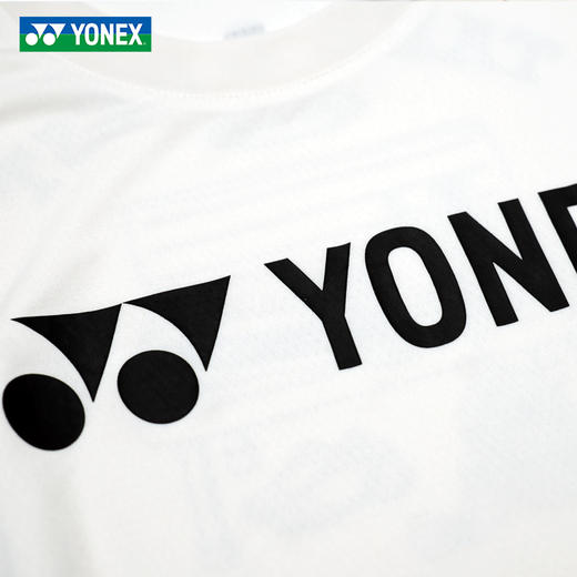 【618活动进行中】YONEX尤尼克斯羽毛球服男女款运动短袖1150426BCR透气速干短袖 商品图2