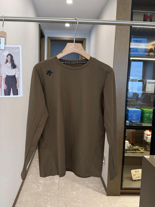 .清仓只有棕色！年终福利！毒家！ ~ dst 箭头家TRAINING男士加绒长袖针织衫  3D加绒长袖 商品图0