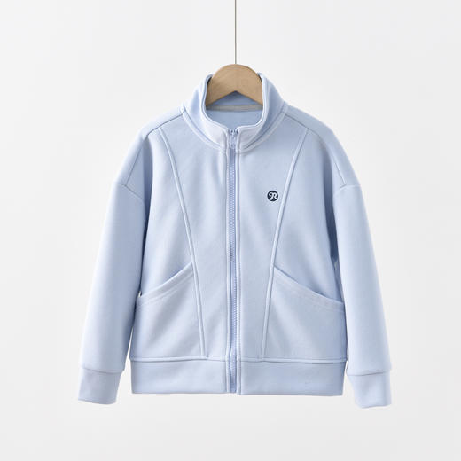 Rarmoel拉慕儿26年春季新款男女童针织外套中大童运动休闲立领防风针织开衫 商品图8