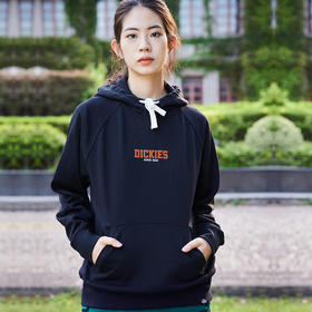 Dickies后背印花休闲连帽毛圈美式卫衣宽松 男女情侣简约百搭 DK0A87FE Y