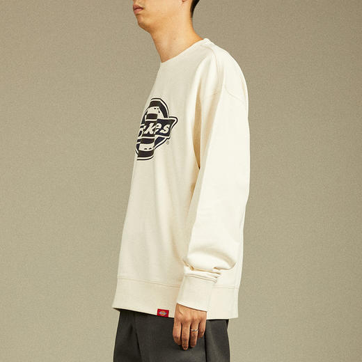 Dickies美式圆领卫衣男女同款镭射大LOGO休闲潮流套头上衣 DK012596 商品图3