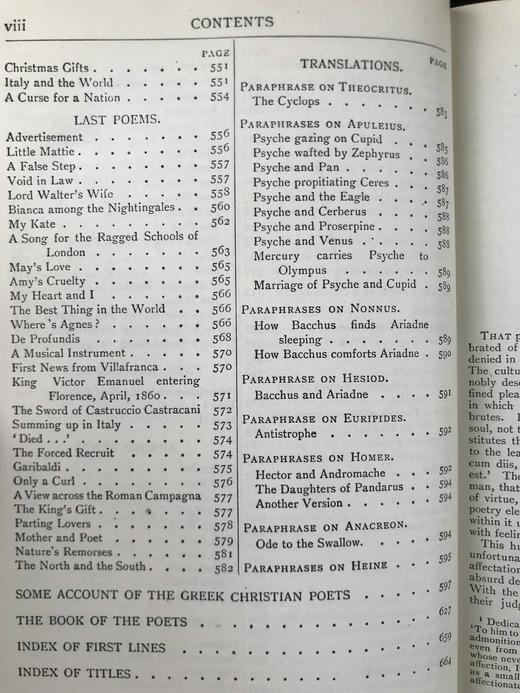 1904年 伊丽莎白·布朗宁诗集 全真皮精装32开 商品图5