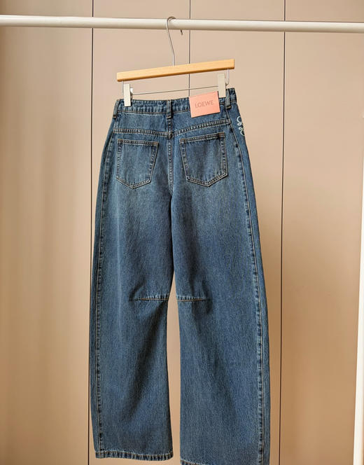 杨幂同款爆款LOEWE弯刀牛仔裤 商品图2