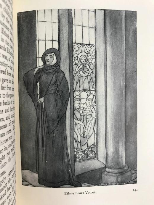 1927年 凯尔特神话与传说 46幅插图 漆布精装大32开 商品图12