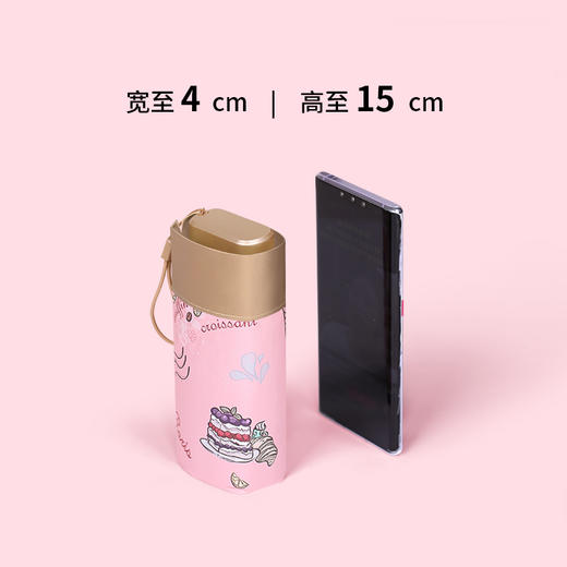 【恒鼎四季晴雨伞，六折金胶伞】15色可选，油画系列，好看。四季可用，掌心之物，方便携带，轻到无感，金胶更高级更扛风更防晒~ 商品图3