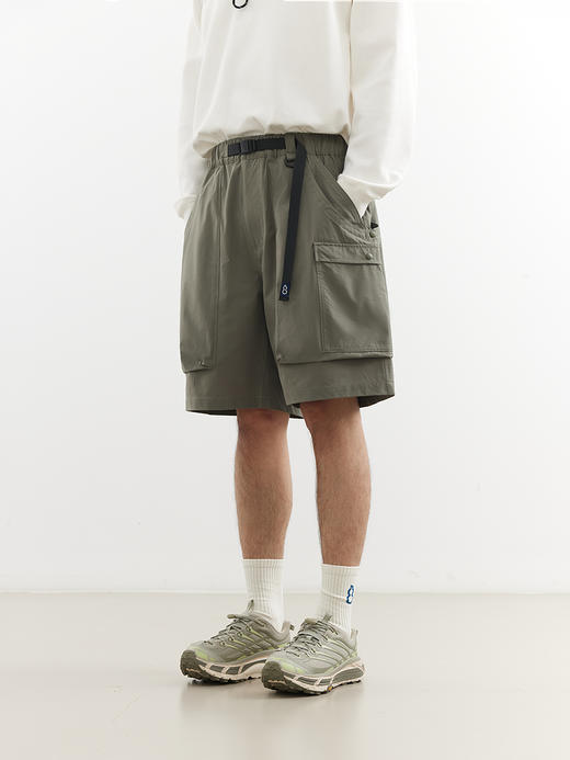 吃茶去chichaqu26春夏速干户外运动轻量卡扣短裤休闲徒步骑行 商品图0