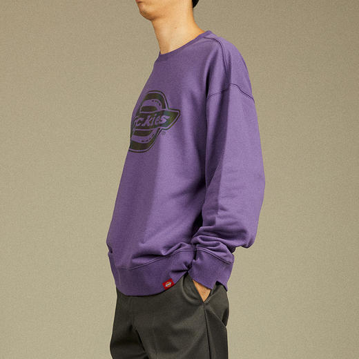 Dickies美式圆领卫衣男女同款镭射大LOGO休闲潮流套头上衣 DK012596 商品图11