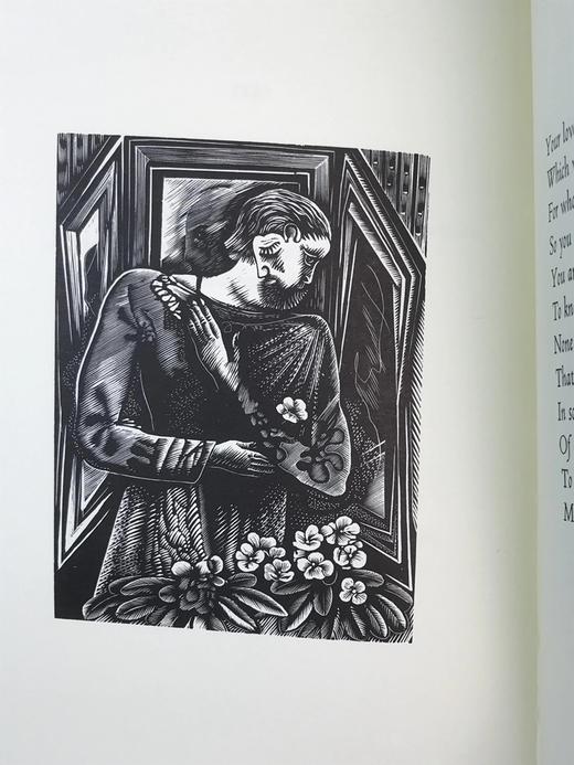 《莎士比亚十四行诗与恋人的怨诉》 配插图 弗里欧书社函装本 商品图10