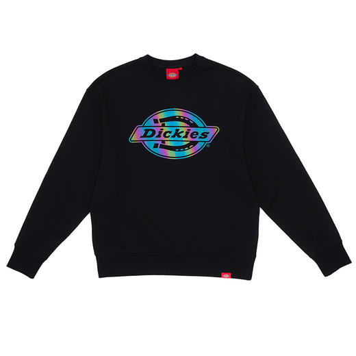 Dickies美式圆领卫衣男女同款镭射大LOGO休闲潮流套头上衣 DK012596 商品图1