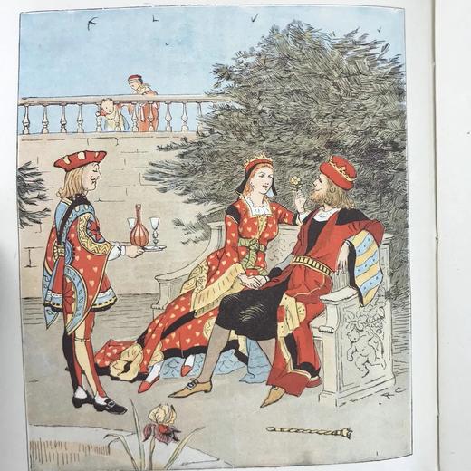 约20世纪早期 凯迪克彩色绘本《红心女王》 平装 商品图11