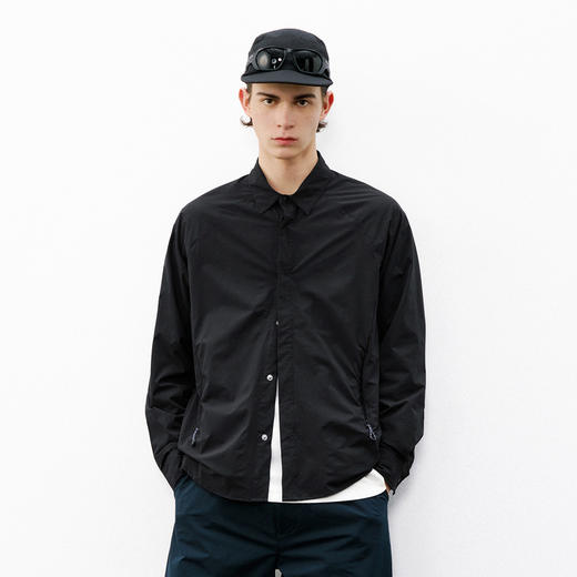 714street轻薄宽松防晒长袖衬衫男2026春夏户外吸湿机能运动外套 商品图3