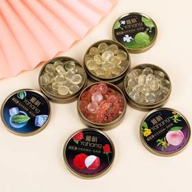 无糖玫瑰荔枝味润喉糖50g