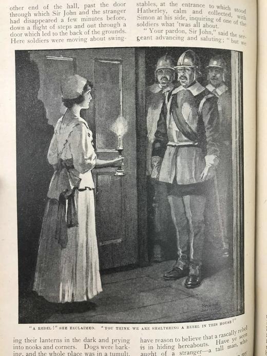 1922年 年轻的英格兰杂志 数百幅版画插图 漆布精装16开 商品图13