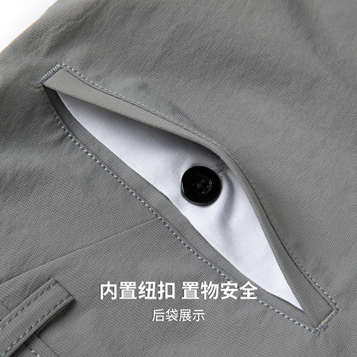 【防紫外线&瞬间凉感】圣得西休闲裤春季裤子男款2026新款直筒裤 商品图7