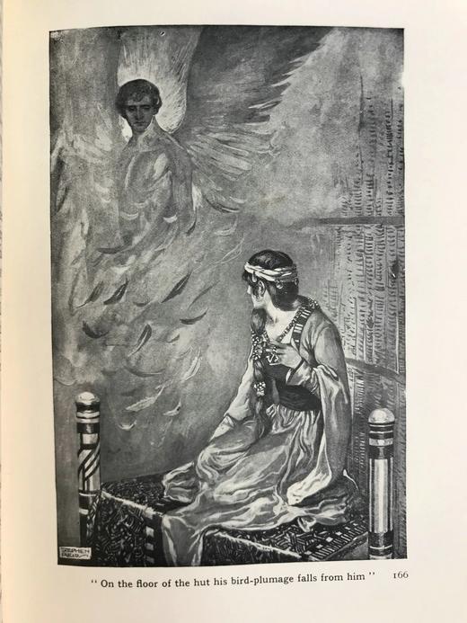 1927年 凯尔特神话与传说 46幅插图 漆布精装大32开 商品图9