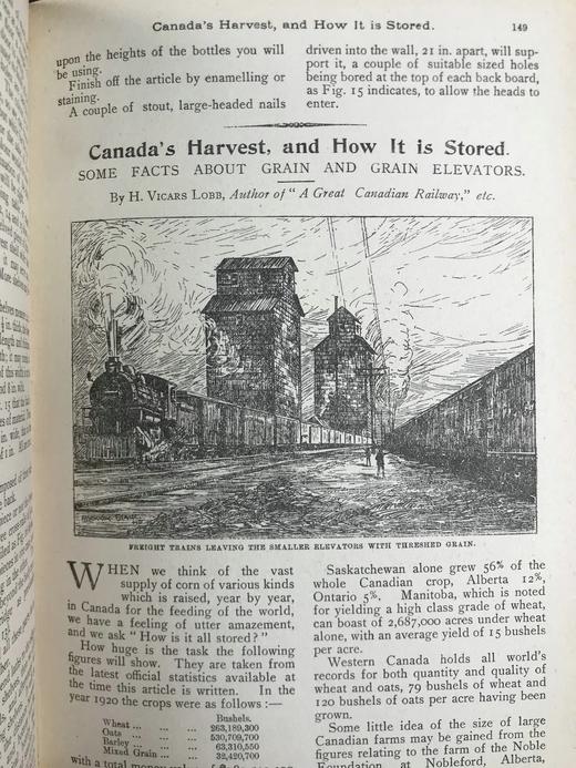 1922年 年轻的英格兰杂志 数百幅版画插图 漆布精装16开 商品图11