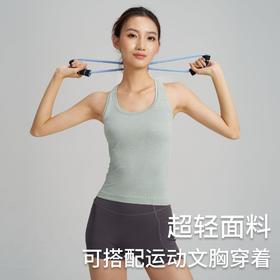 【路路精选】新款高强度健身百搭瑜伽背心裸感超轻束胸美背吸湿速干运动背心女