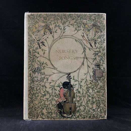 约1920年代 三十首经典童谣 伍德罗夫精美彩色插图 精装大16开 商品图0