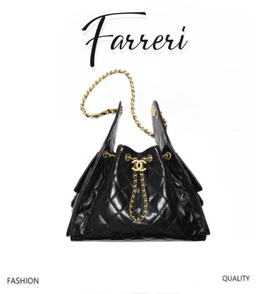 香奶奶 25Bag  油蜡牛皮 经典菱格 商品图0