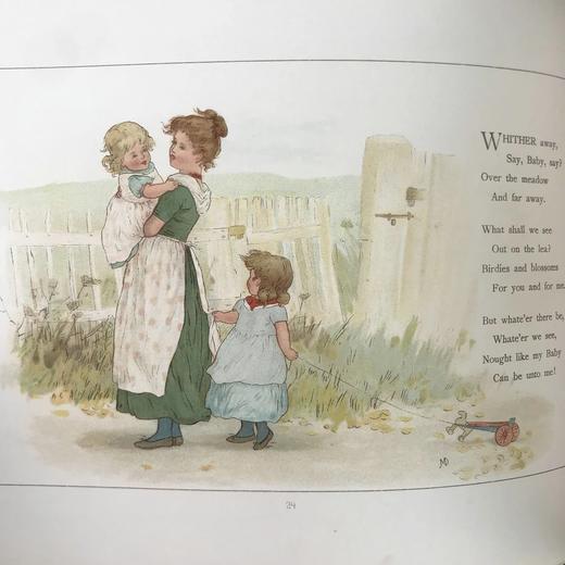 约1890年代 韦瑟利《小人国》 简·迪利精美彩色插图 精装18开 商品图11