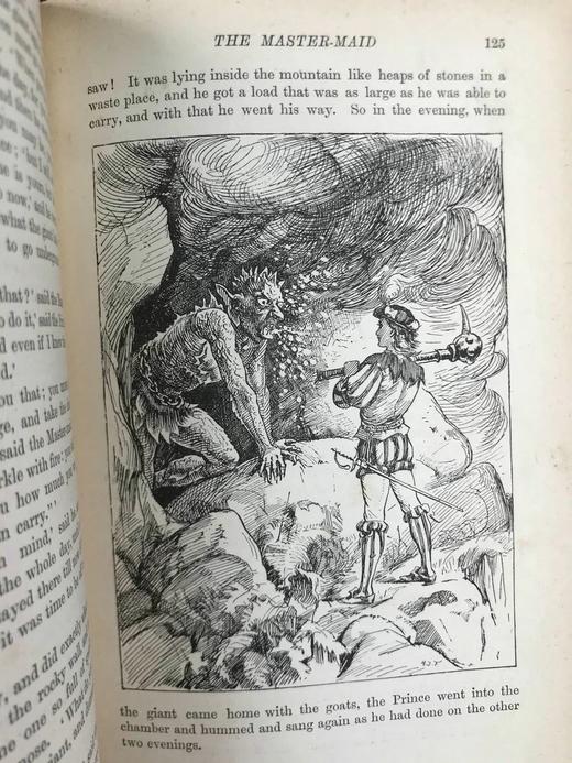 1889年 安德鲁·朗格《蓝色童话书》 数十幅精美插图 漆布精装32开 商品图5