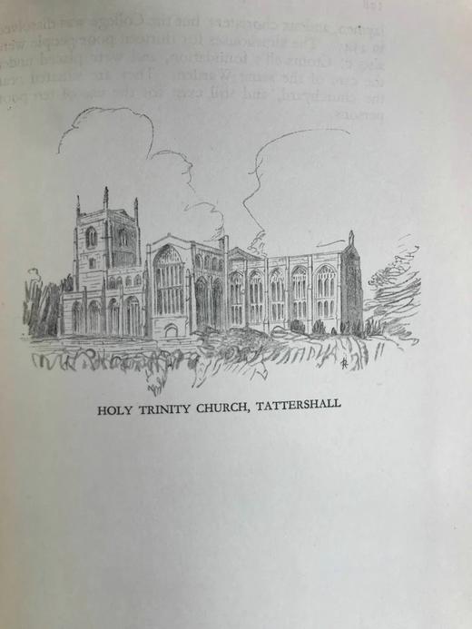 1930年 波士顿历史文化小记 13幅铅笔速写插图 漆布精装32开 商品图6